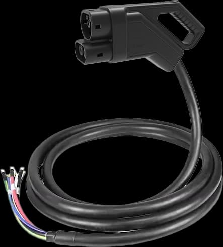 DC Şarj Soketi CCS2 (Bir Uçu Açık) · 80A · 5 m