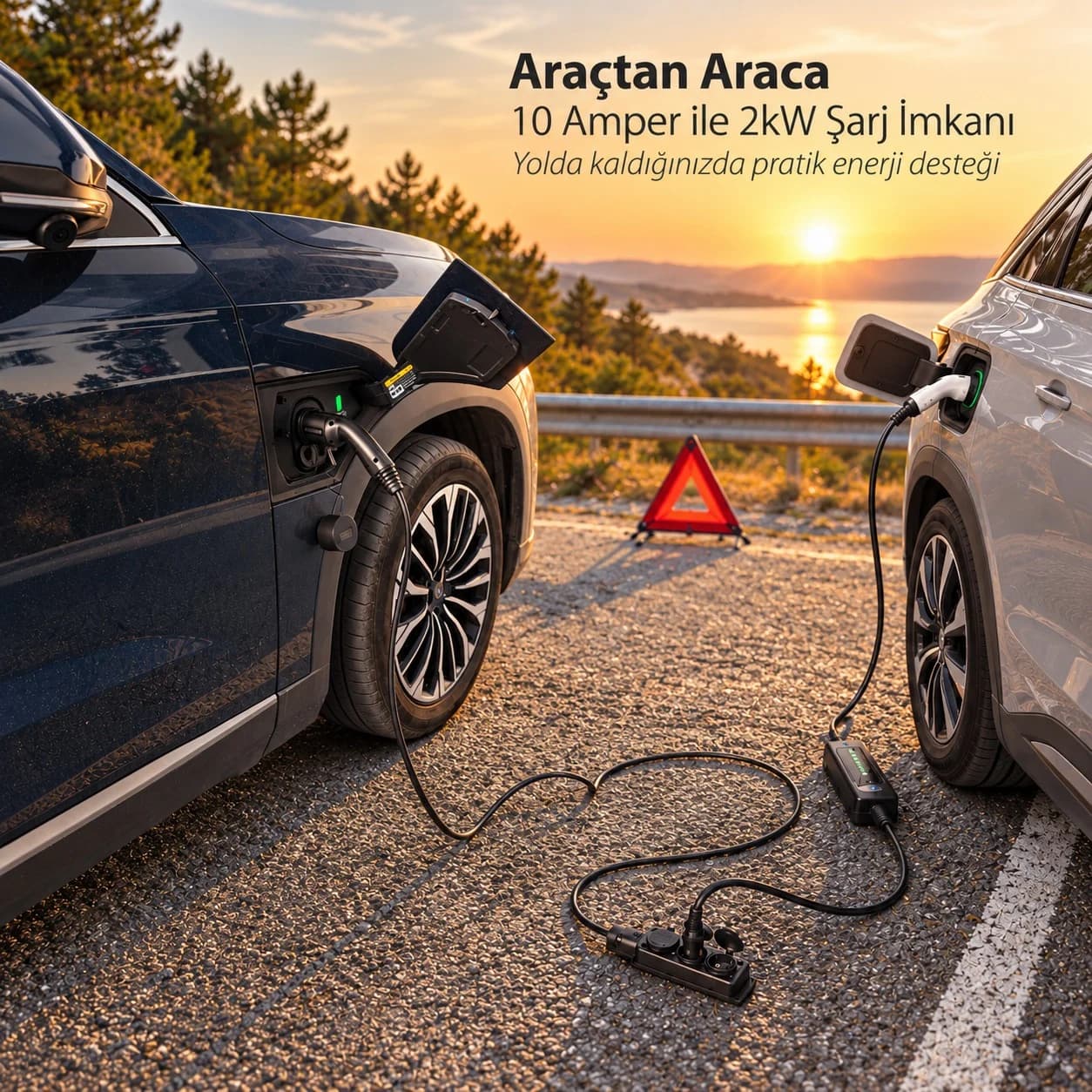 TOGG'da V2L: T10F ve T10X'te araçtan elektrik alma