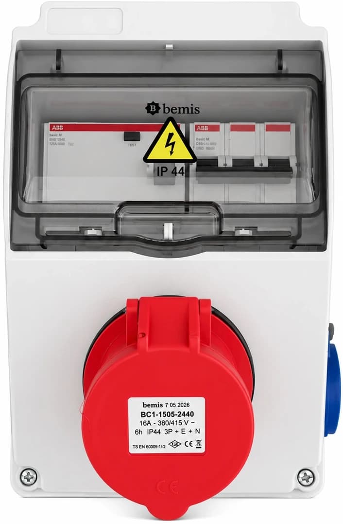 ZTP216 · Kombinasyon Panosu 11 kW · 1×16A + 5×16A