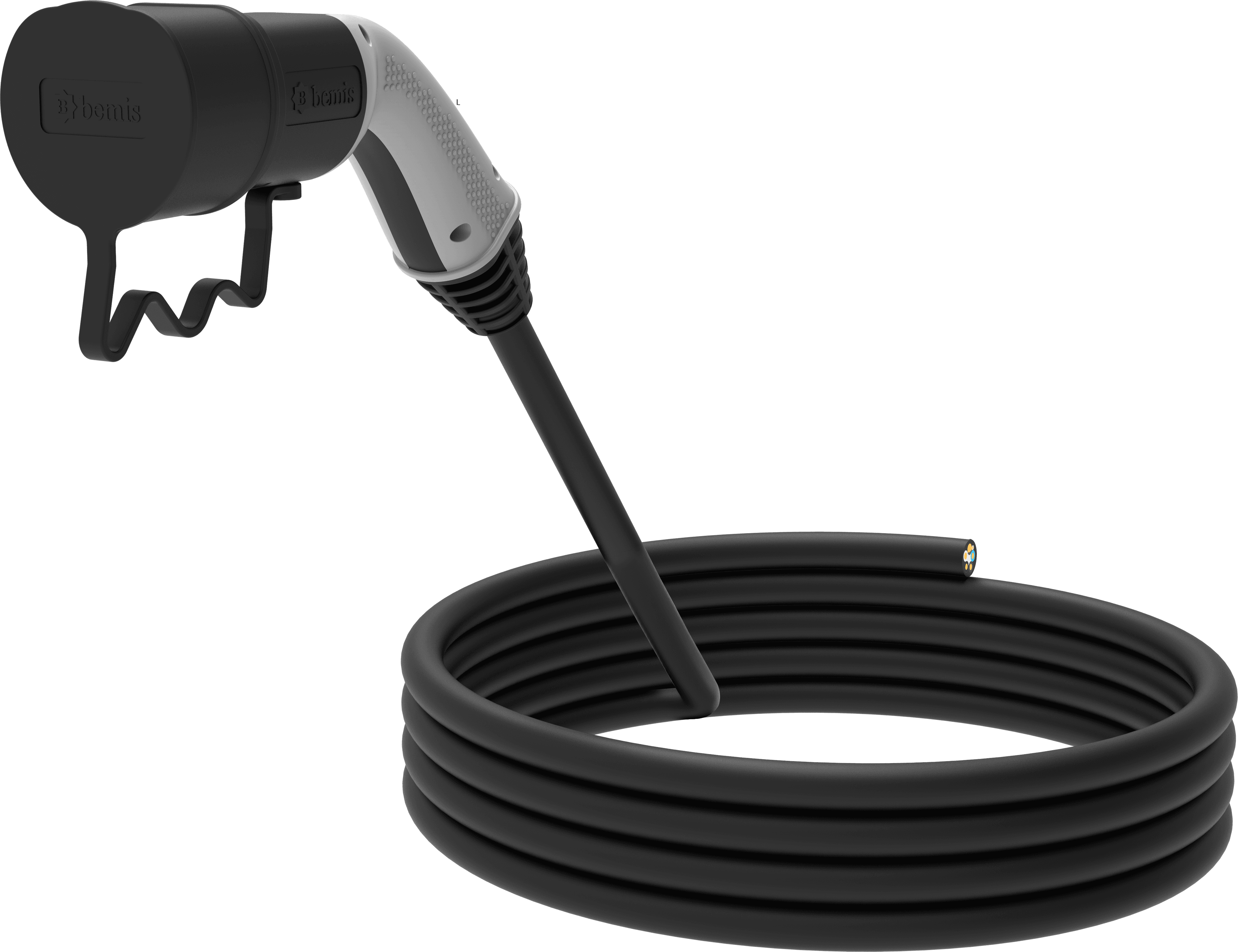 Bir Uçu Açık Kablolu Şarj Prizi · 22 kW · Trifaze · 5 m