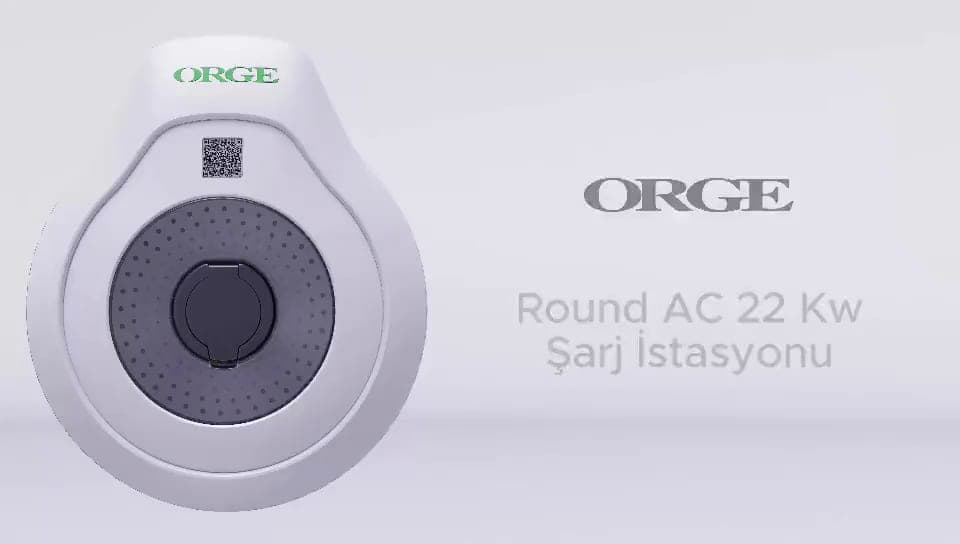 ORGE Round BASE · AC Wallbox 22 kW · Soketli tanıtım videosu