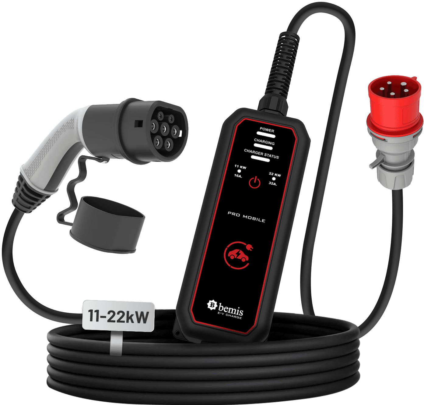 Pro Mobile · Taşınabilir Şarj Cihazı 22 kW · 5 m